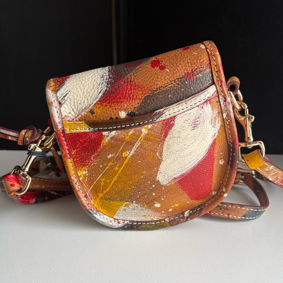 Dooney & Bourke Big Duck Dipinta Florentine Leather Limited Edition Bag - Picture 6 of 16